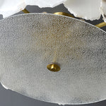 Alabaster Brass Ceiling Light