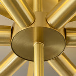 Alabaster Brass Ceiling Light