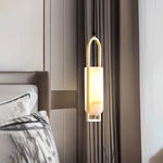 Alabaster Brass Pendant Lamp