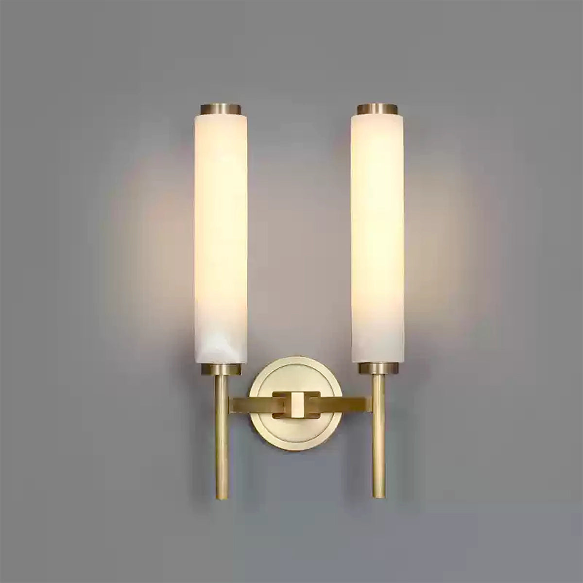 Alabaster Candle Wall Lamp