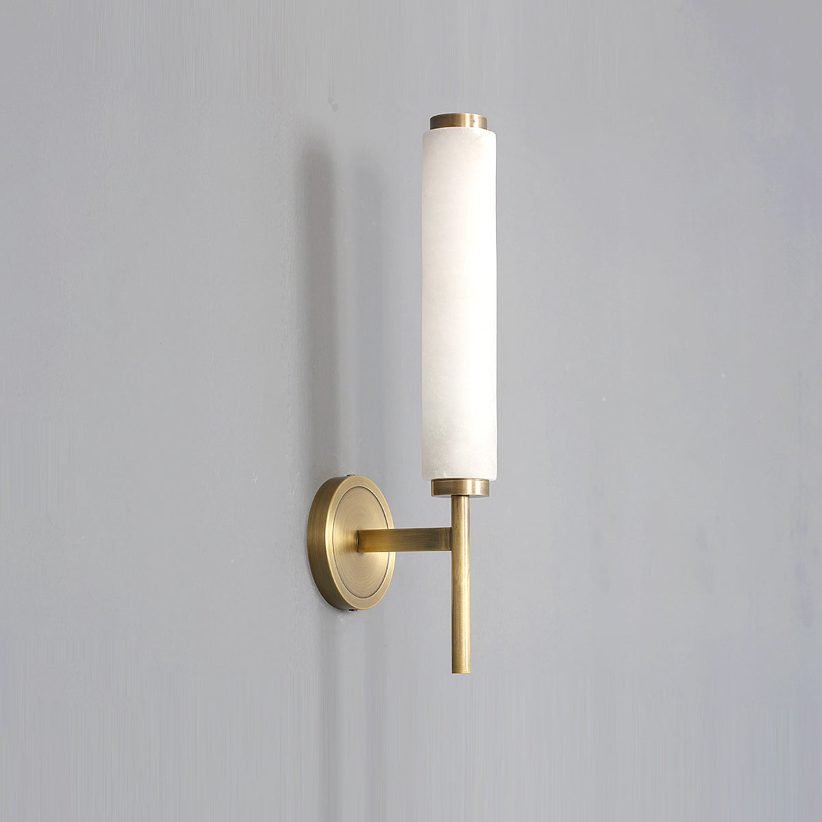 Alabaster Candle Wall Lamp