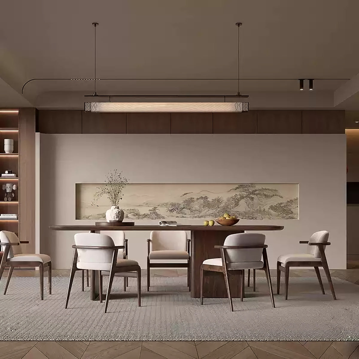 Chinese style long Pendant Light