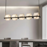 Alabaster Cubic Dining Pendant Chandelier