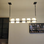 Alabaster Cubic Dining Pendant Chandelier