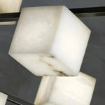Alabaster Cubic Dining Pendant Chandelier