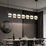 Alabaster Cubic Dining Pendant Chandelier