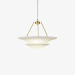 Double-Tier Inverted Bowl Chandelier