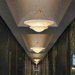 Double-Tier Inverted Bowl Chandelier