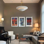 Double-Tier Inverted Bowl Chandelier