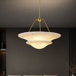 Double-Tier Inverted Bowl Chandelier