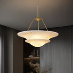 Double-Tier Inverted Bowl Chandelier