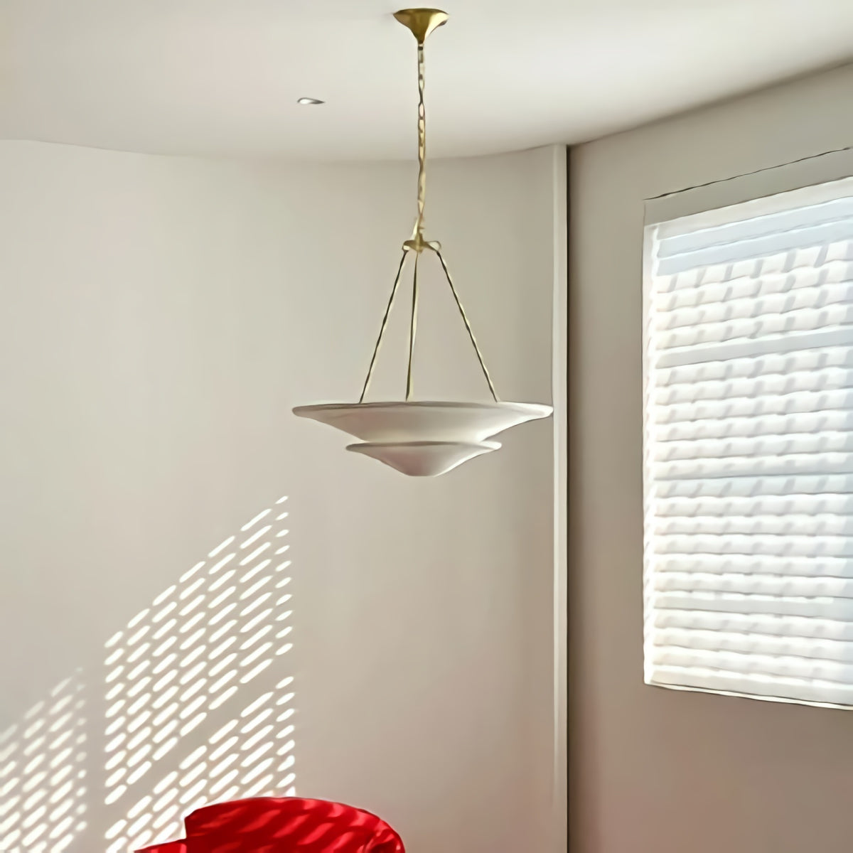 Double-Tier Inverted Bowl Chandelier