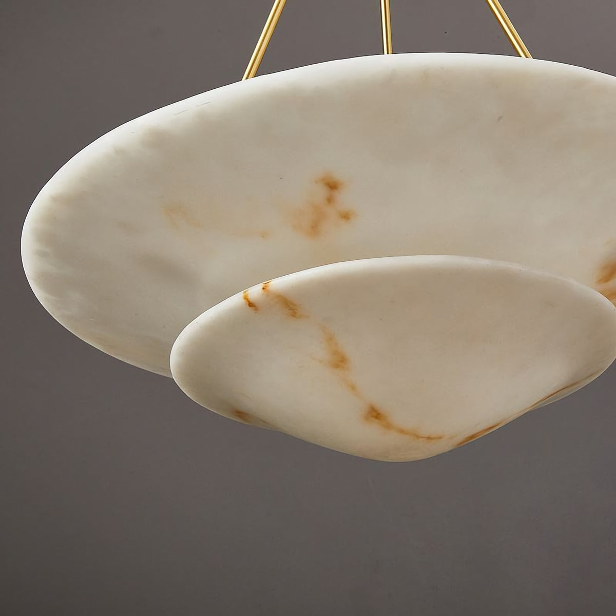 Double-Tier Inverted Bowl Chandelier