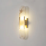 Alabaster Elongated Wall Lamp