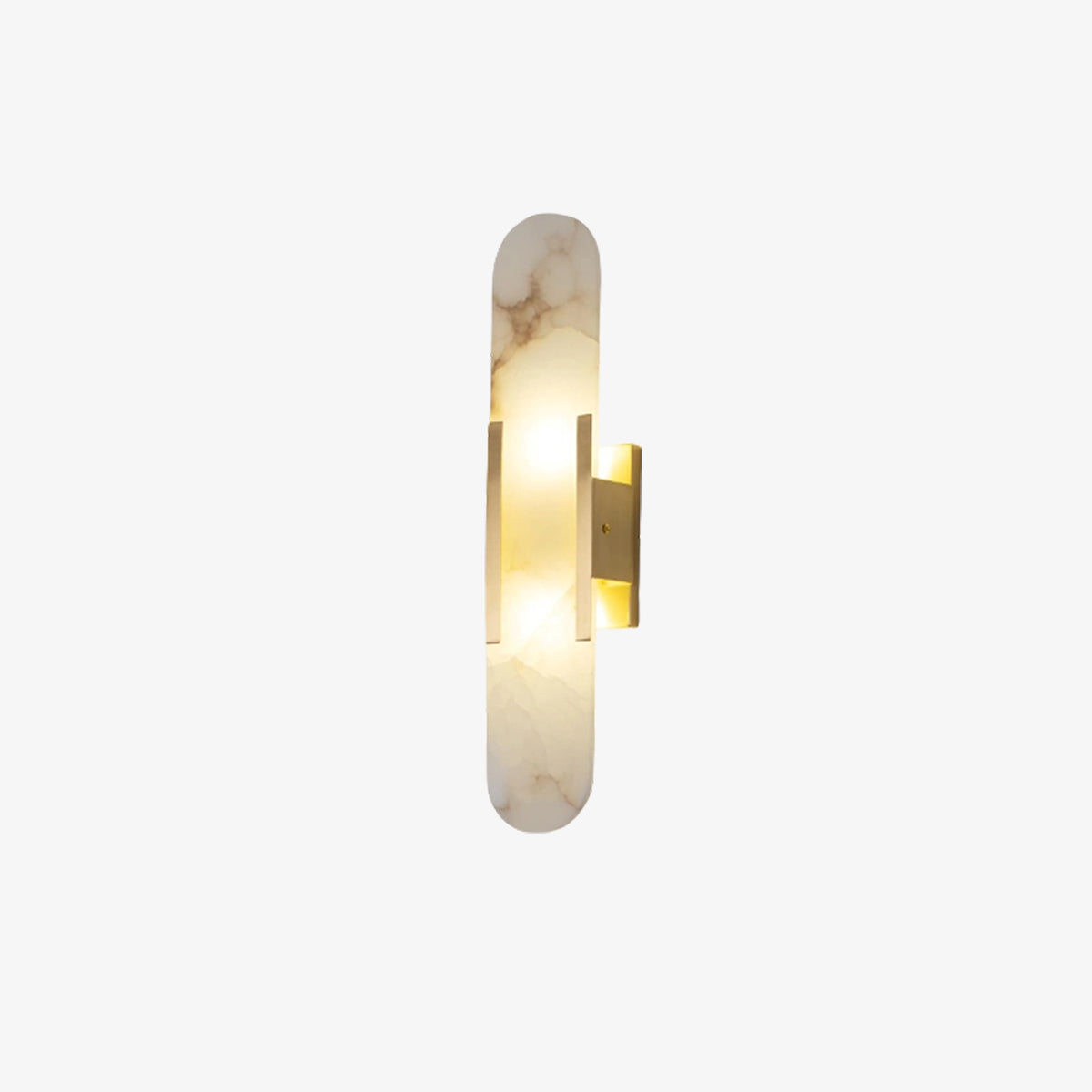 Alabaster Elongated Wall Lamp