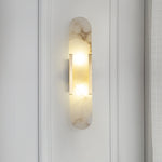 Alabaster Elongated Wall Lamp