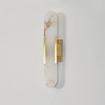 Alabaster Elongated Wall Lamp