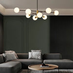 Alabaster Globe Branch Chandelier