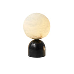 Alabaster Globe Table Lamp