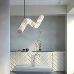 Alabaster Infinity Pendant Lamps