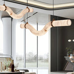 Alabaster Infinity Pendant Lamps