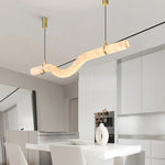 Alabaster Infinity Pendant Lamps