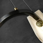 Alabaster Linear Art Chandelier