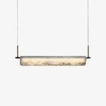 Alabaster Linear Art Chandelier
