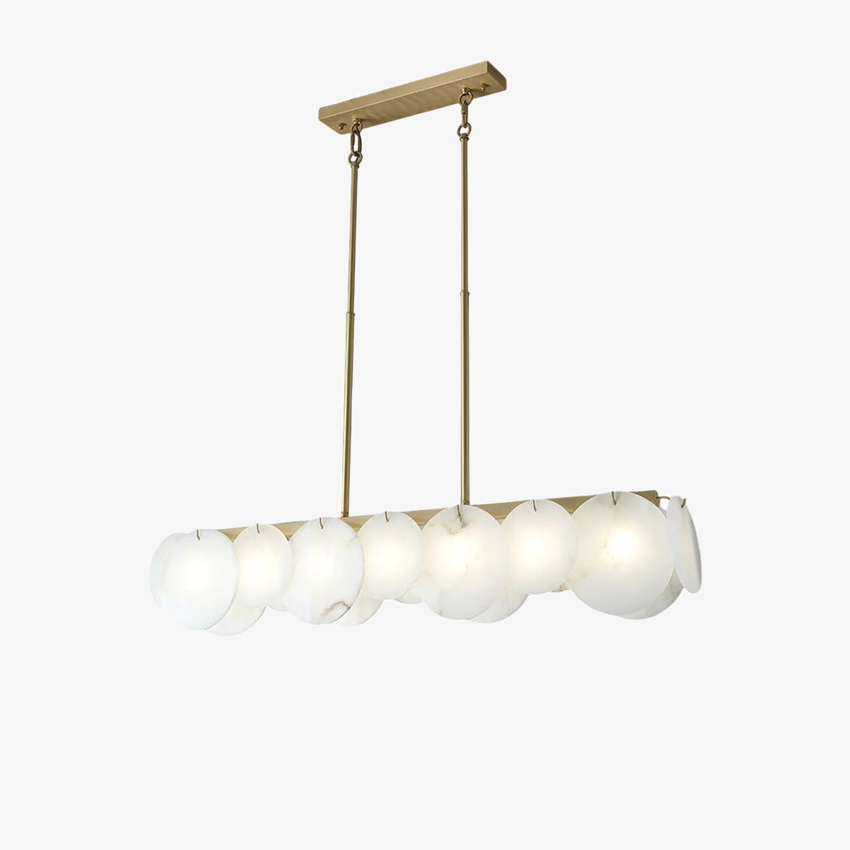 Alabaster Linear Chandelier
