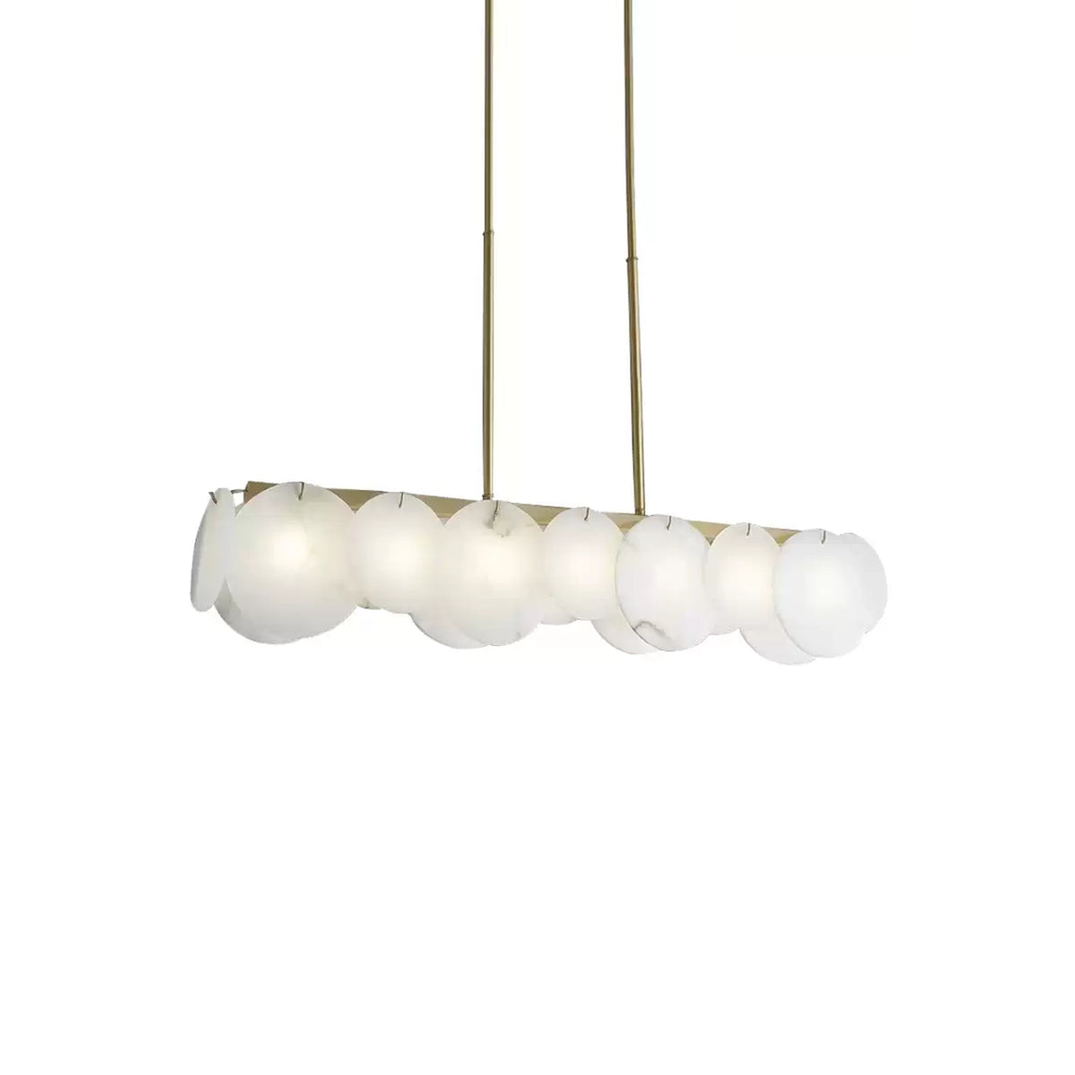 Alabaster Linear Chandelier