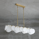 Alabaster Linear Chandelier