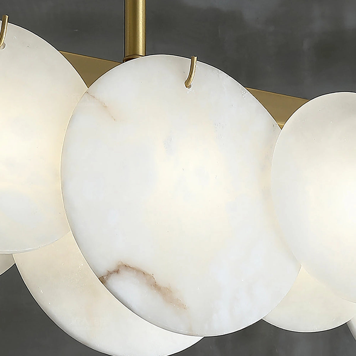 Alabaster Linear Chandelier