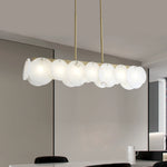 Alabaster Linear Chandelier