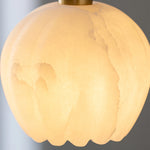 Alabaster Lotus Pendant Lamp