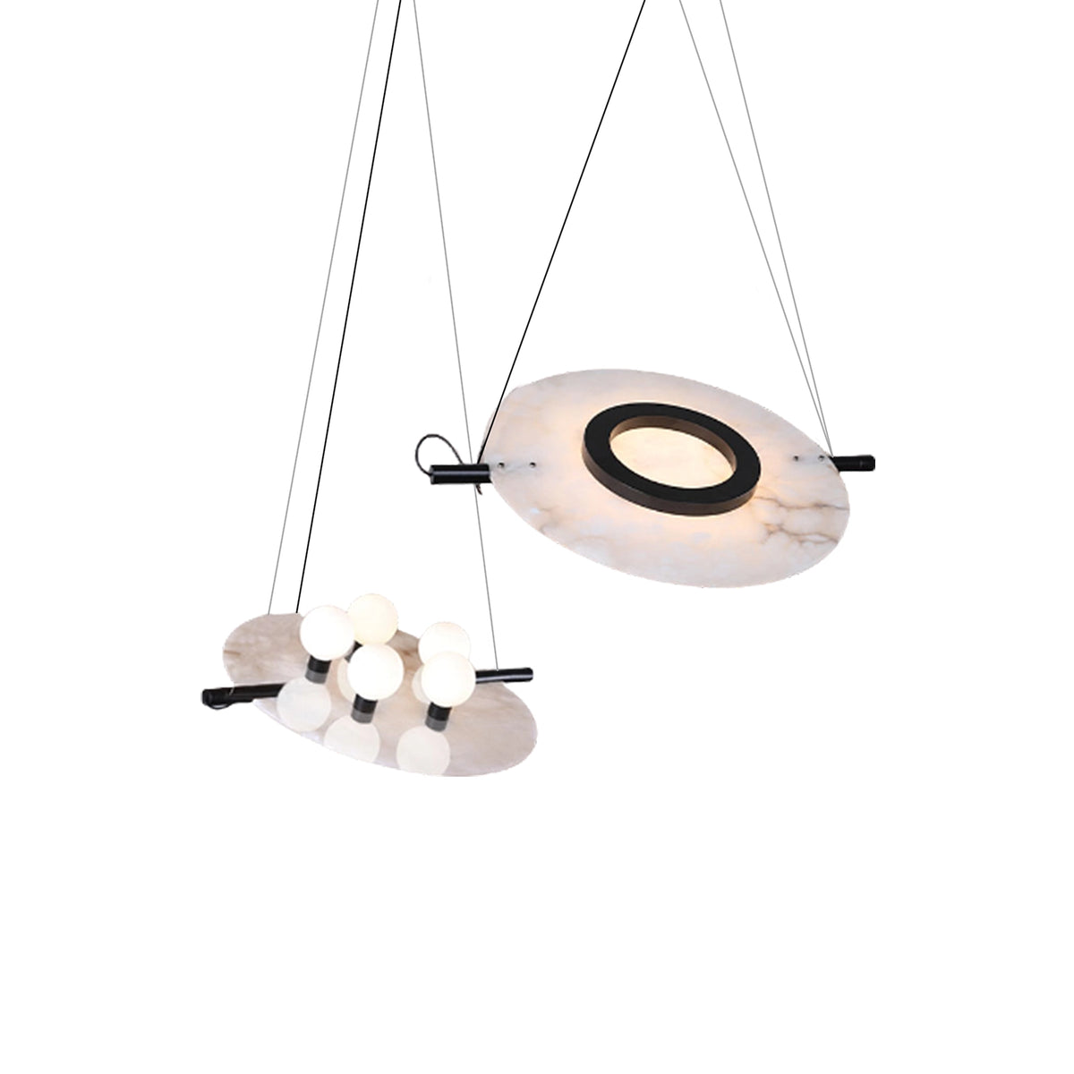 Alabaster Magma Pendant Lamp