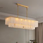 Alabaster Multi-layer Chandelier