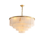Alabaster Multi-layer Chandelier