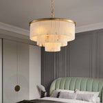 Alabaster Multi-layer Chandelier