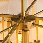 Alabaster Multi-layer Chandelier