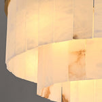 Alabaster Multi-layer Chandelier