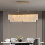 Alabaster Multi-layer Chandelier