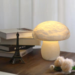Alabaster Mushroom Table Lamp