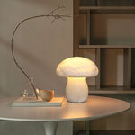 Alabaster Mushroom Table Lamp