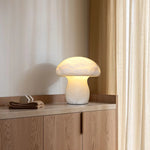 Alabaster Mushroom Table Lamp