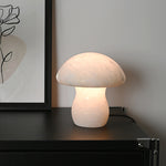 Alabaster Mushroom Table Lamp