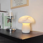Alabaster Mushroom Table Lamp