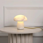 Alabaster Mushroom Table Lamp