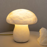 Alabaster Mushroom Table Lamp