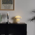 Alabaster Mushroom Table Lamp