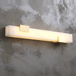 Alabaster Rectangular Wall Lamp